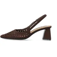 Bianco Slingpumps 'MARALYN' brun