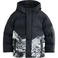 Next Vinterjakke sort / offwhite