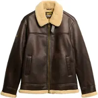 Superdry Aviator Læderjakke