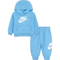 Nike Joggingdragt 'CLUB FLEECE' lyseblå / hvid