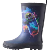 Next Gummistøvler blå / navy / grøn / pink