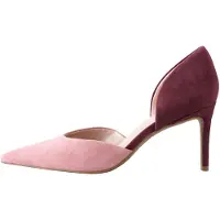 Next Pumps mørkelilla / lys pink