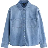 Next Bluse blue denim
