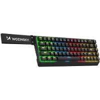 Wozinsky RGB Gaming-sæt - mekanisk tastatur og kablet mus - sort