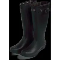 Barbour Gummistøvler sort / hvid