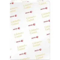 Xerox , Colotech+ Silk, halvmat 2-sidet bestrøget, white, træfri ECF 170g/m2 420mm x 297mm, A3, Bred