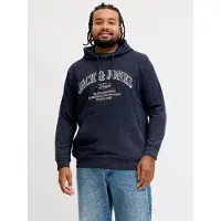 Jack&Jones PLUS Plus Size Logo Hættetrøje