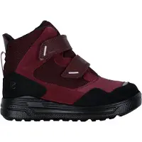 Ecco Vinterstøvler - Urban Snow K Mid - Black/Red Plum/Dark Ruby - - 33 - Vinterstøvle