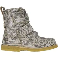 Bisgaard Vinterstøvler - Elba Tex - Zebra Glitter - - 24 - Vinterstøvle