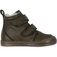 Pom pom Vinterstøvler - Sneaker Wool Booty - Dark green - - 28 - Vinterstøvle
