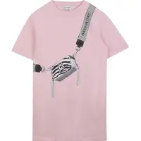 Marc Jacobs Little Sweatkjole - Pink m. Print - - 6 år (116) - Kjole