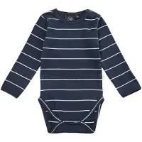 Sofie Schnoor Body l/æ - Rib - Dark Blue - - 62 - Body L/Æ