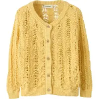 Lil´ Atelier Cardigan - Strik - NmfFea - Sahara Sun - - 3 år (98) - Cardigan