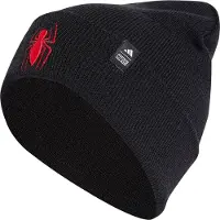 Adidas Hue - Strik - Sort m. Spiderman - - 51 cm - Hue