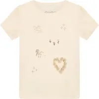 Minymo T-shirt - Seedpearl - - 8 år (128) - T-Shirt