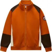 Napapijri Sweatjakke 'ARCHIVE' creme / choko / mandarin