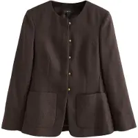 Next Blazer mørkebrun