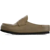 Birkenstock Pantoletter 'Naples Wrapped' brun-meleret