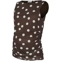Mamalicious Overdel brun / hvid