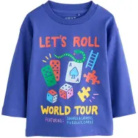 Next Shirts blå