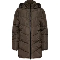 ONLY Maternity Vinterfrakke brun