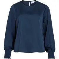 Vila Bluse 'ELLETTE ' blå