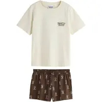 Next Shorty ecru / blue denim / brun / gul