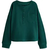 Next Bluser & t-shirts mørkegrøn