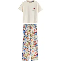 Next Pyjamas ecru / azur / gul / rød