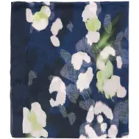 Love & roses Sjal navy / lysegrøn / pastelpink / hvid