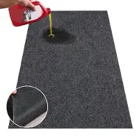 Vevor Garagemåtte, 2,68 x 6,7 M Vandtæt Beskyttelse mod Vand, Sne, Regn, Mudder og Olie til Biler, Skridsikker Robust Indkapslingsmåtte med TPE Anti-Lækage Bagside &amp; Nem at Rengøre &amp; Skærbar