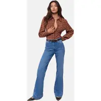 Lipsy Bluse cognac / burgunder