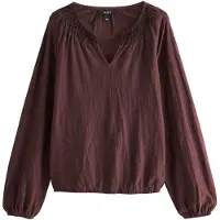 Next Bluse vinrød