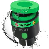 NOUS Išmanioji rozetė ZigBee, 230Vac 16A, hermetiška IP44, su energijos matavimu, TUYA / Smart Life