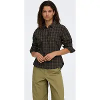 ONLY Bluse brun / sort