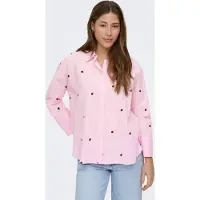 ONLY Bluse 'ONLNEW LINA' lyserød / rød