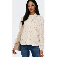 ONLY Bluse 'ONLLari' opal / mint / uldhvid