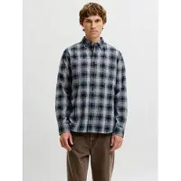 Jack & jones Bluharvey Check Skjorte Med Lange ærmer