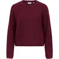 Object Pullover 'OBJAgate' rubinrød