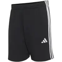 Adidas Sportsbukser 'Essentials 3-Stripes French Terry' sort / hvid