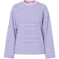 Pieces Shirts 'PCSADIE' mørkelilla / lyserød