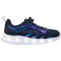 Hummel Sko m. Lys - Glow - Black Iris - - 25 - Blinkesko