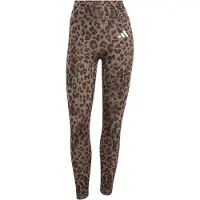 Adidas Optime Essentials 3-stripes Leopard 7/8 Tights, størrelse Medium