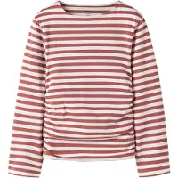 Name it Bluser & t-shirts 'NKFOLEIKA' cranberry / hvid