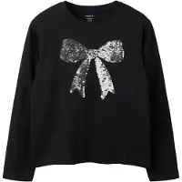 Name it Paillet Top Med Lange Ærmer