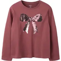 Name it Paillet Top Med Lange Ærmer