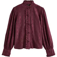 Next Bluse vinrød