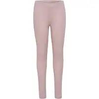 Hummel Leggings - Uld/Viskose - HmlJr - Cloud Gray - - 8 år (128) - Leggings - Uld