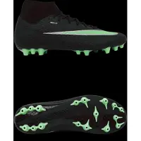 Nike Mercurial Superfly 11 Academy AG Shadow - Sort/Grøn - Kunstgræs (AG), størrelse 42