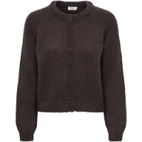 ONLY Cardigan 'ONLAlyssa' mørkebrun